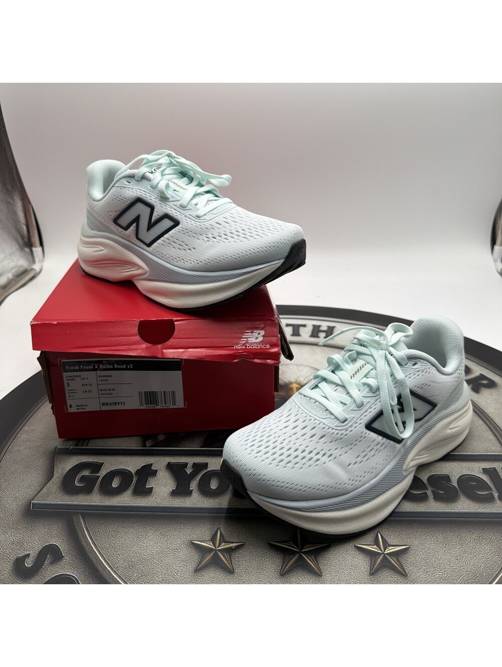 New Balance Women's Fresh Foam X Kaiha Road V2 Blue Size 5 B/ WKAIR9Y5